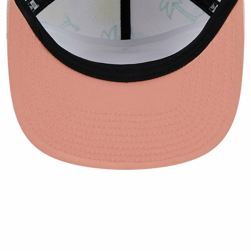 San Francisco 49ers New Era Vacay Golfer Snapback Hat - White Hats