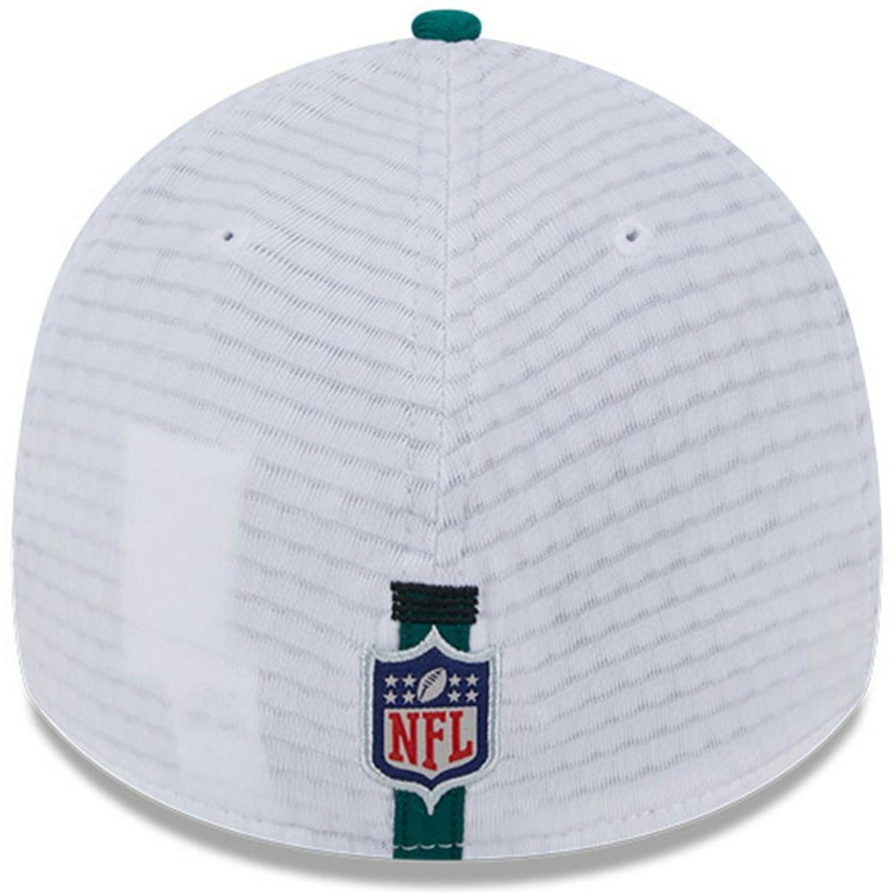 New York Jets New Era 2024 NFL Training Camp 39THIRTY Flex Hat - White/Green Hats