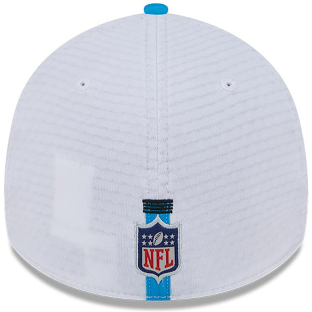 Carolina Panthers New Era 2024 NFL Training Camp 39THIRTY Flex Hat - White/Blue Hats