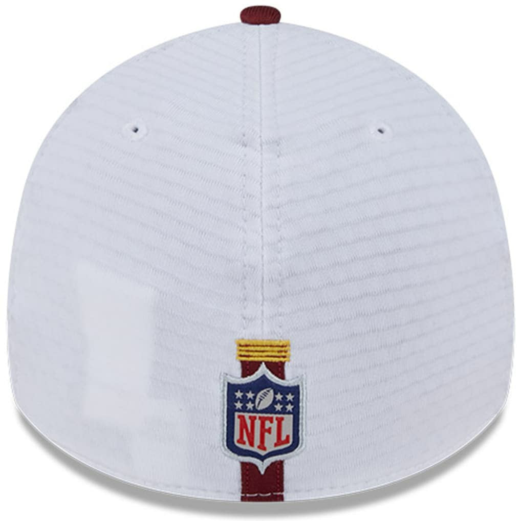 Washington Commanders New Era 2024 NFL Training Camp 39THIRTY Flex Hat - White/Burgundy Hats