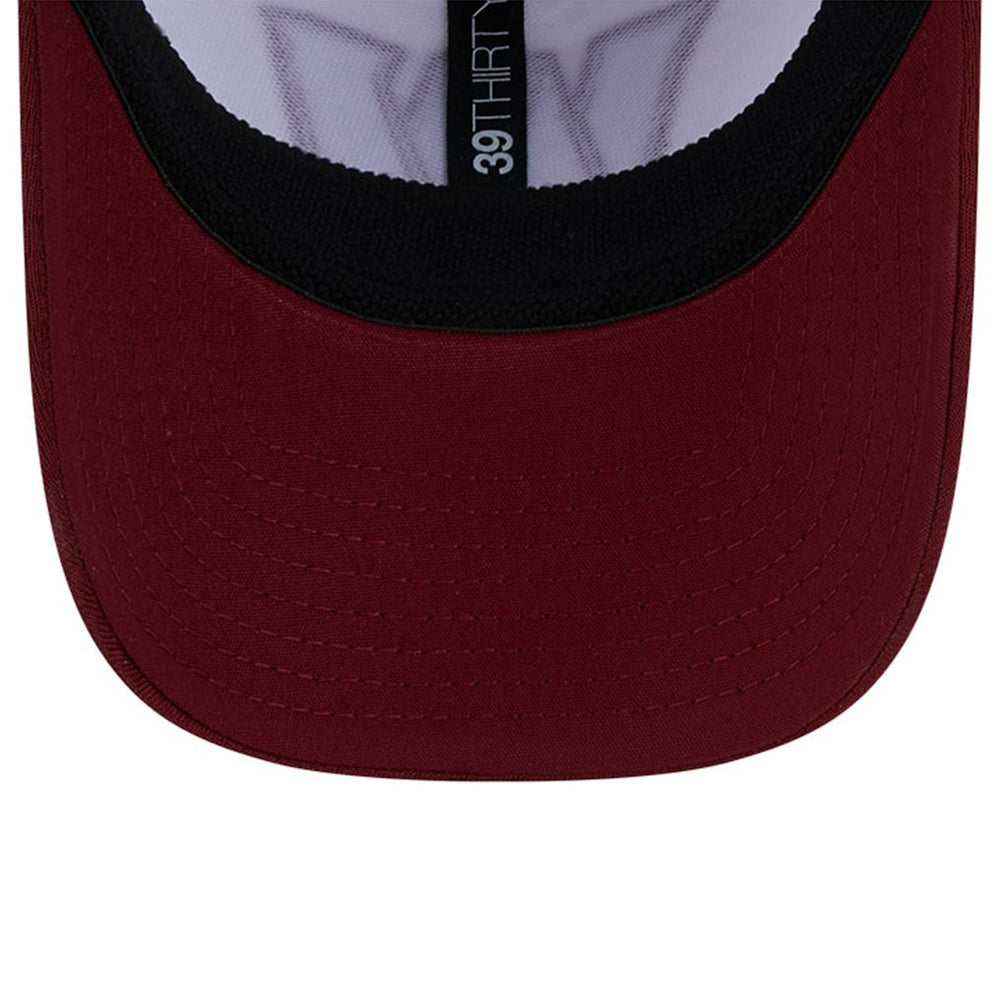 Washington Commanders New Era 2024 NFL Training Camp 39THIRTY Flex Hat - White/Burgundy Hats