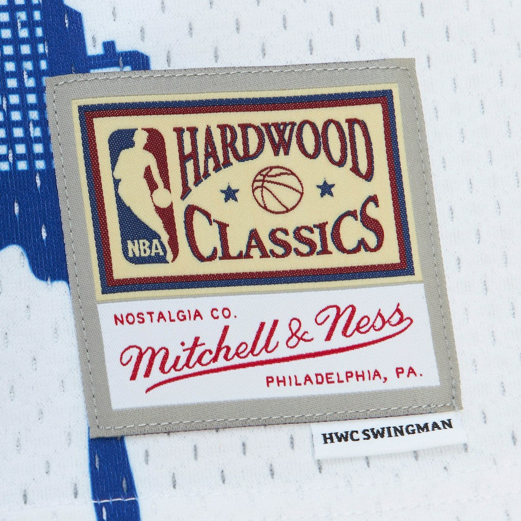 Philadelphia 76ers x Tats Cru Hardwood Classics Fashion Jersey White - Mitchell & Ness