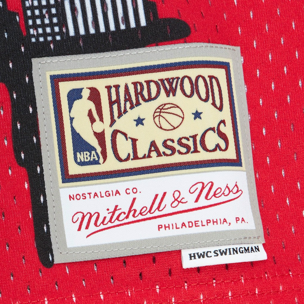 Chicago Bulls x Tats Cru Hardwood Classics Fashion Jersey Red - Mitchell & Ness
