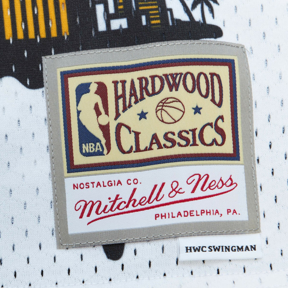 Miami Heat x Tats Cru Hardwood Classics Fashion Jersey White - Mitchell & Ness