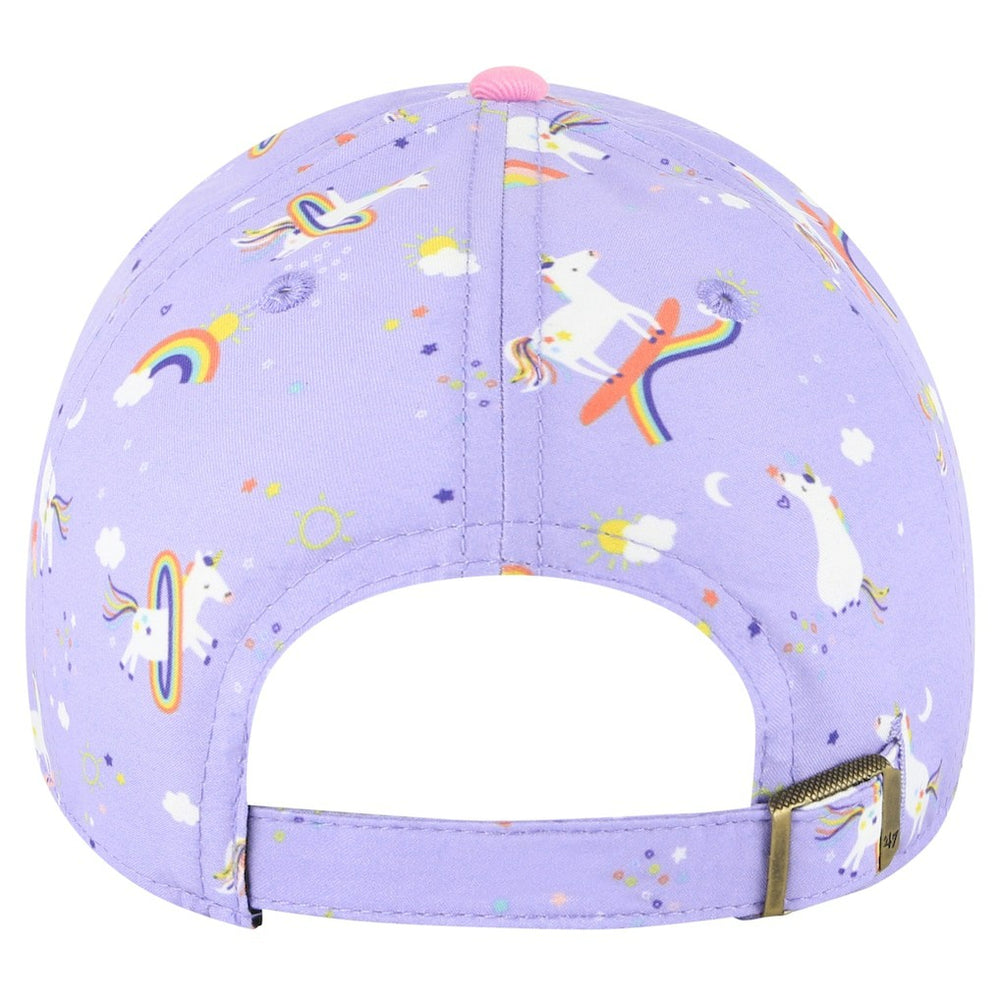 San Francisco 49ers '47 Girls Preschool Unicorn Clean Up Adjustable Hat - Lavender Hats
