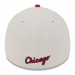 Chicago White Sox New Era 2024 Fourth of July 39THIRTY Flex Hat - Khaki/Red Hats