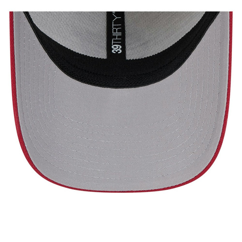 Miami Marlins New Era 2024 Fourth of July 39THIRTY Flex Hat - Khaki/Red Hats