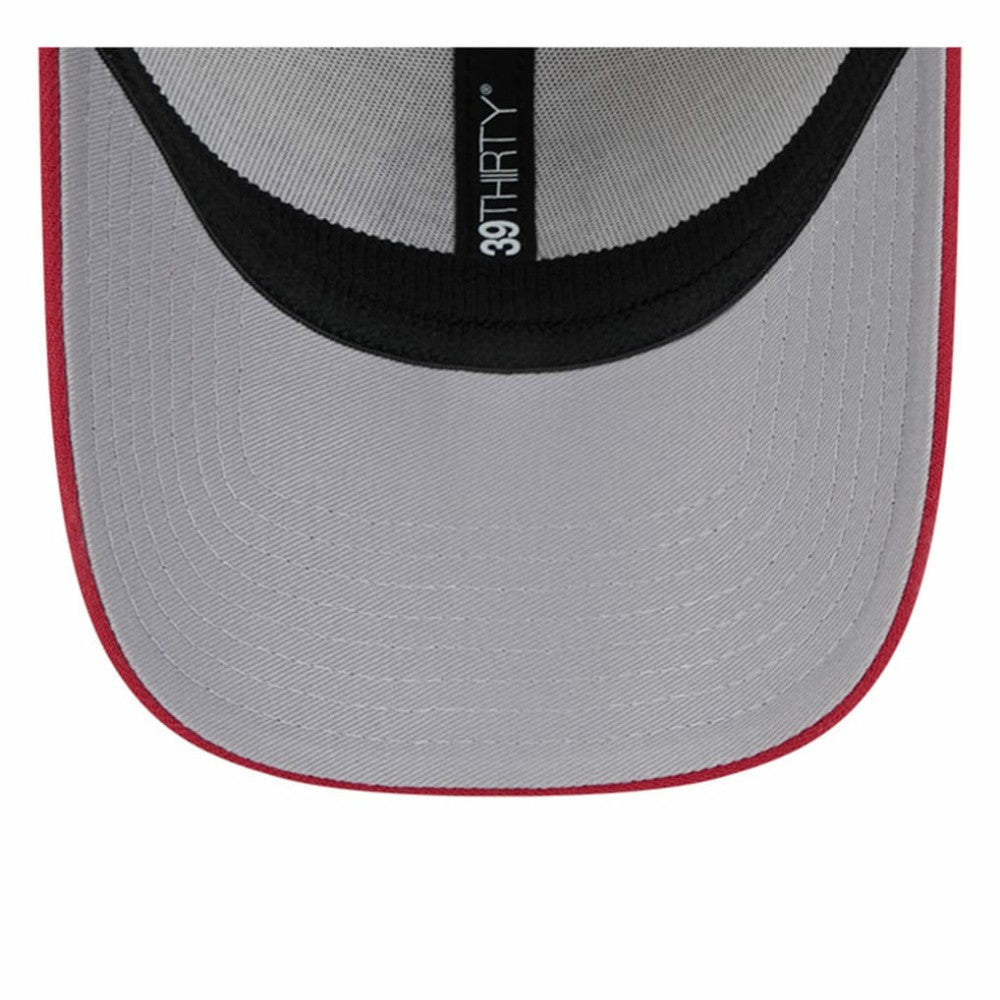 Pittsburgh Pirates New Era 2024 Fourth of July 39THIRTY Flex Hat - Khaki/Red Hats