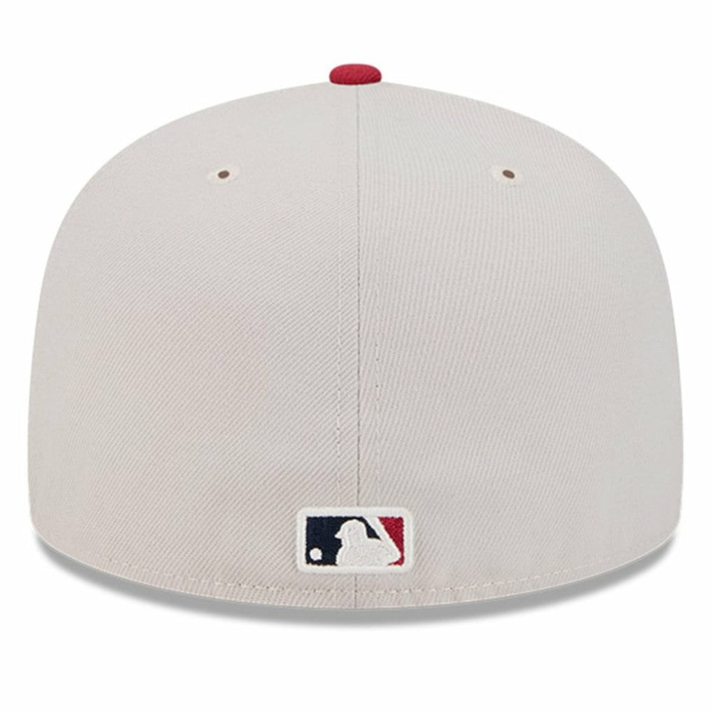 San Diego Padres New Era 2024 Fourth of July 59FIFTY Fitted Hat - Khaki/Red Hats