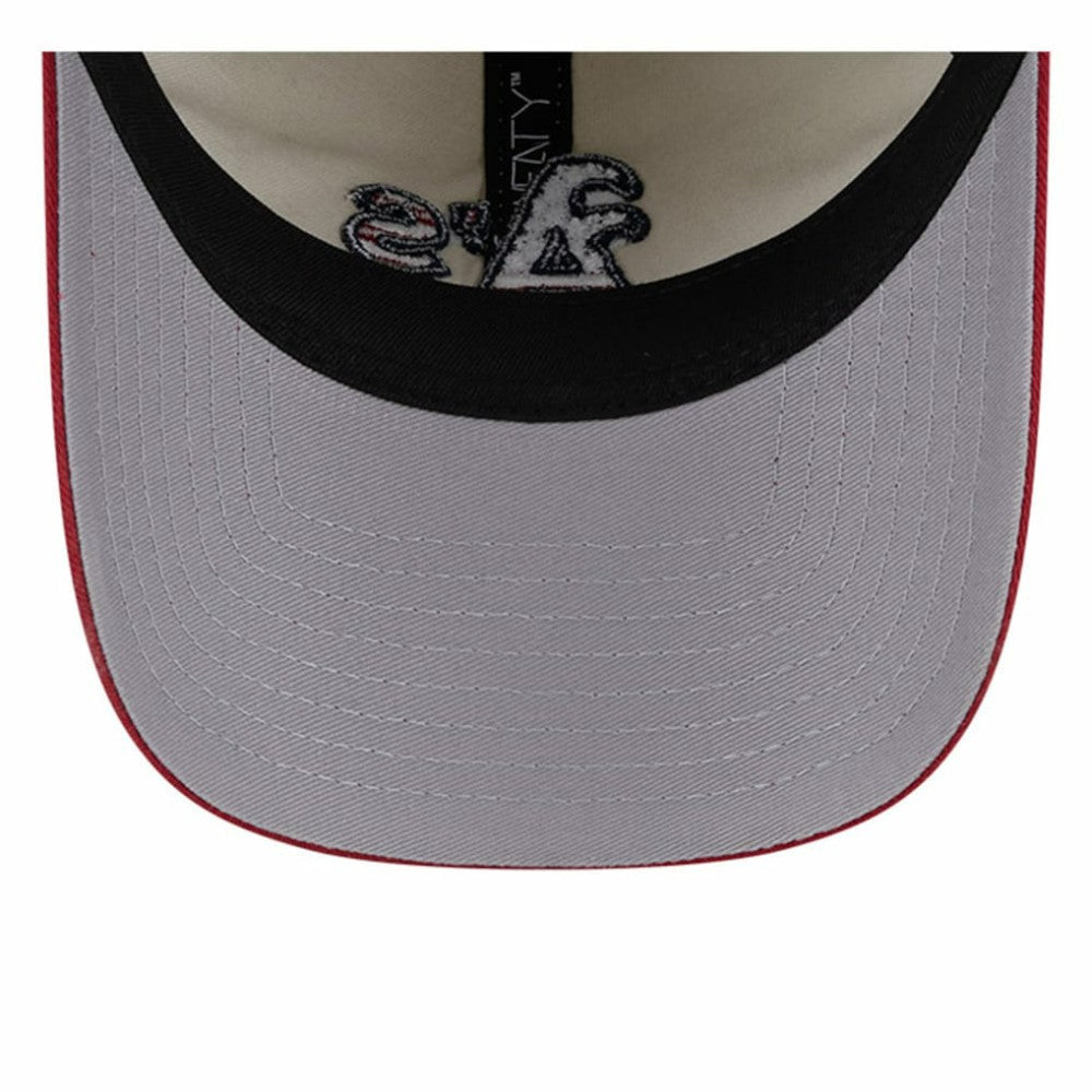 Athletics New Era 2024 Fourth of July 9TWENTY Adjustable Hat - Khaki/Red Hats