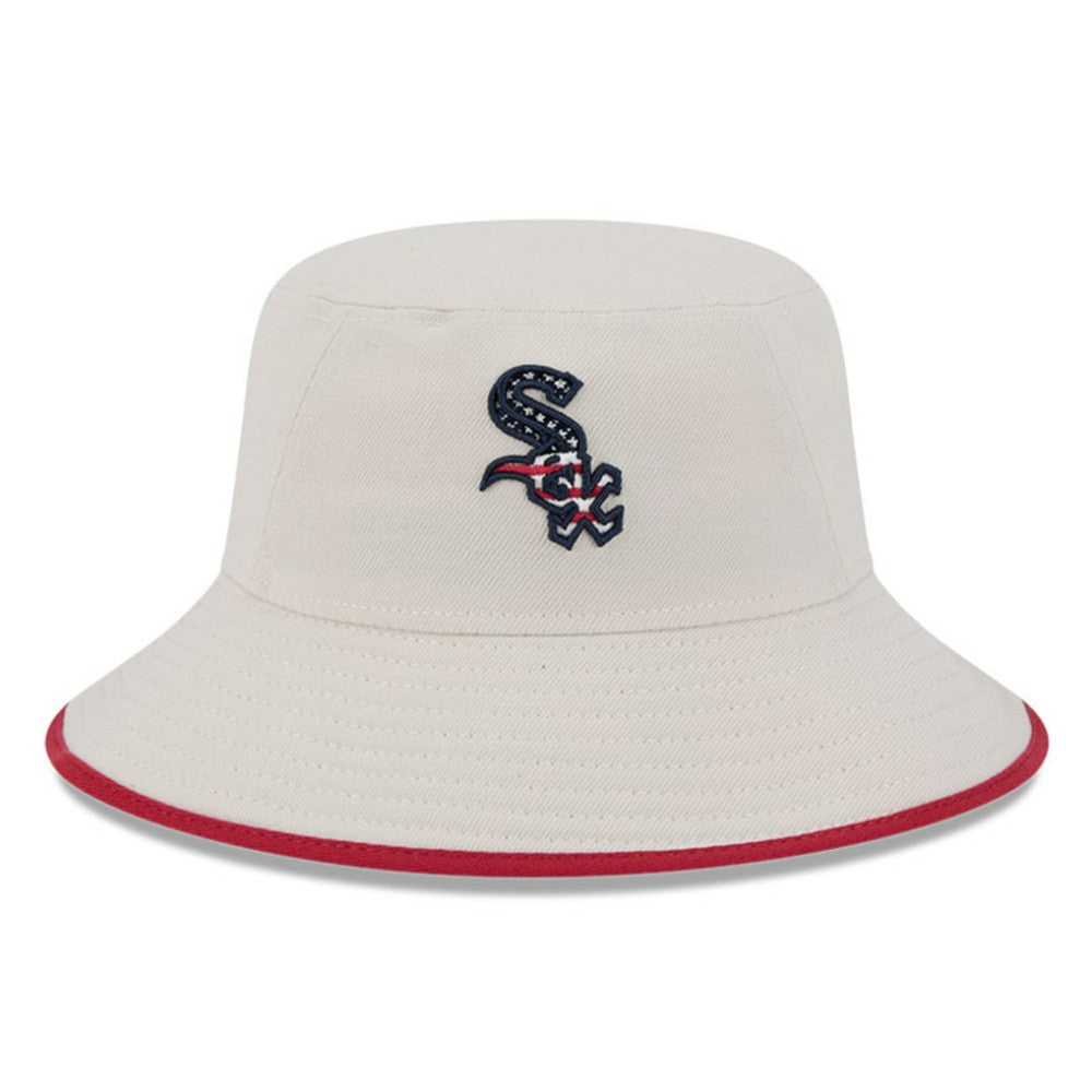 Chicago White Sox New Era 2024 Fourth of July Bucket Hat - Khaki Hats