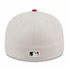 Los Angeles Angels New Era 2024 Fourth of July Low Profile 59FIFTY Fitted Hat - Khaki/Red Hats