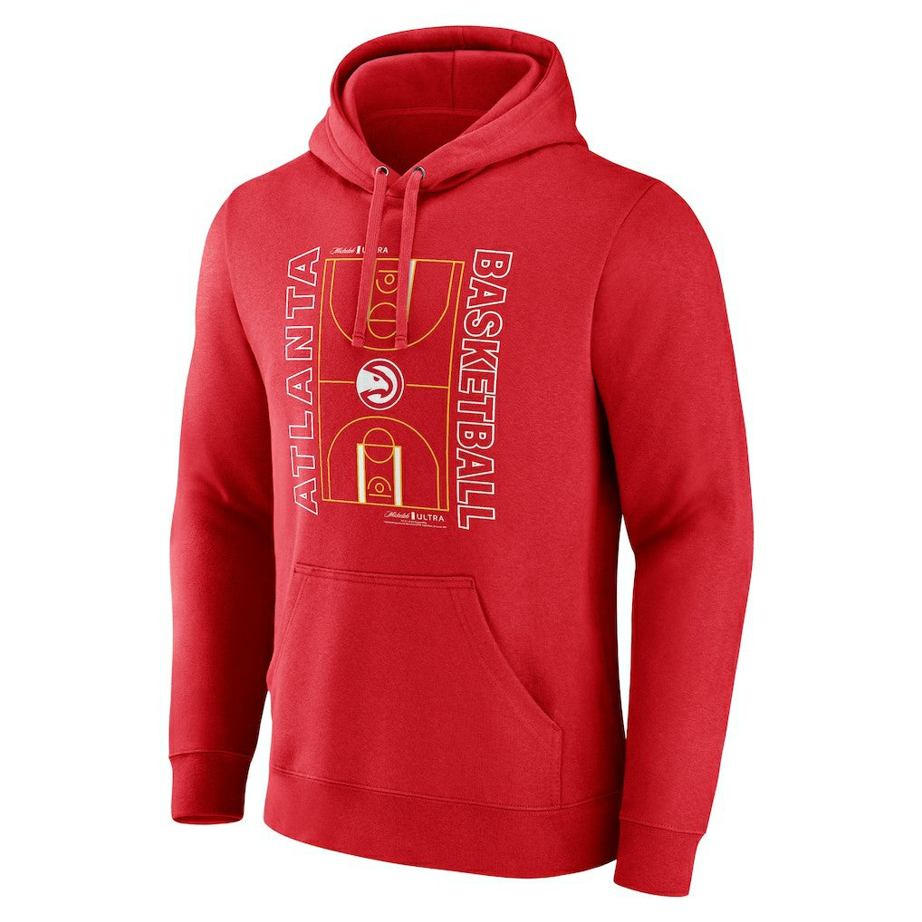 Atlanta Hawks Michelob Ultra Full Court Pullover Hoodie - Red outlet