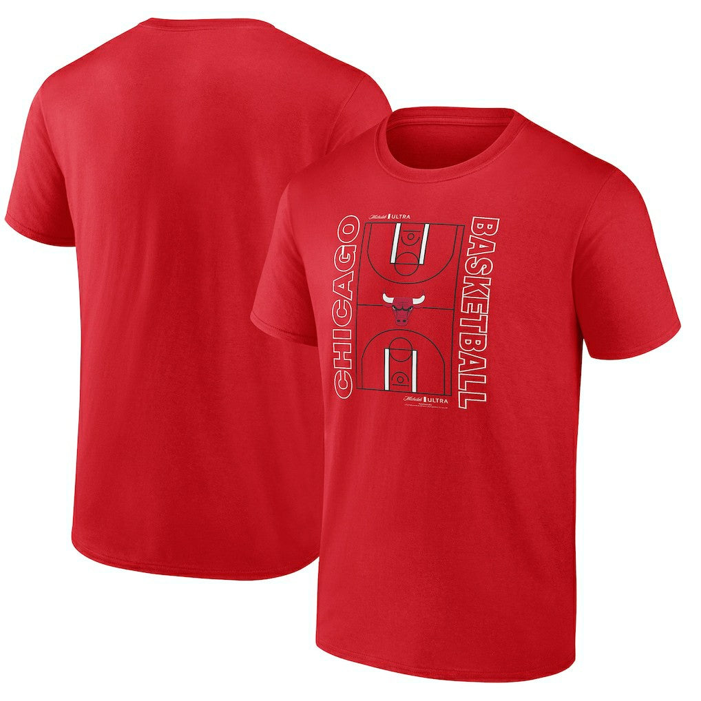 Chicago Bulls Michelob Ultra Full Court T-Shirt - Red