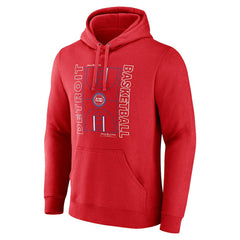 Detroit Pistons Michelob Ultra Full Court Pullover Hoodie - Red