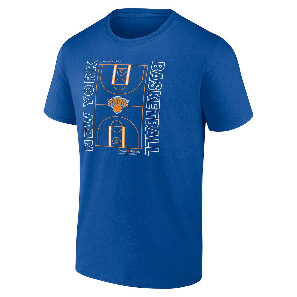 New York Knicks Michelob Ultra Full Court T-Shirt - Blue