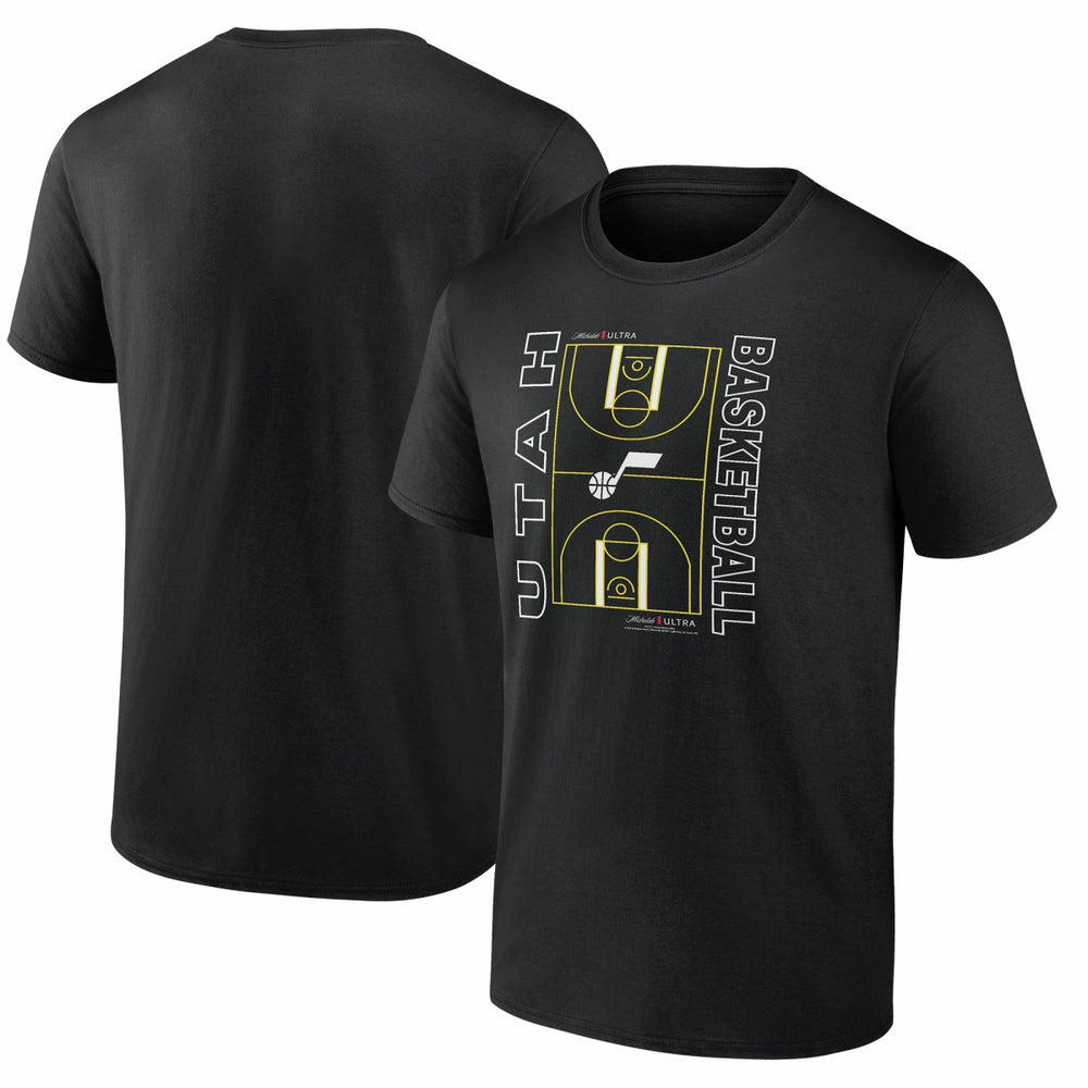 Utah Jazz Michelob Ultra Full Court T-Shirt - Black