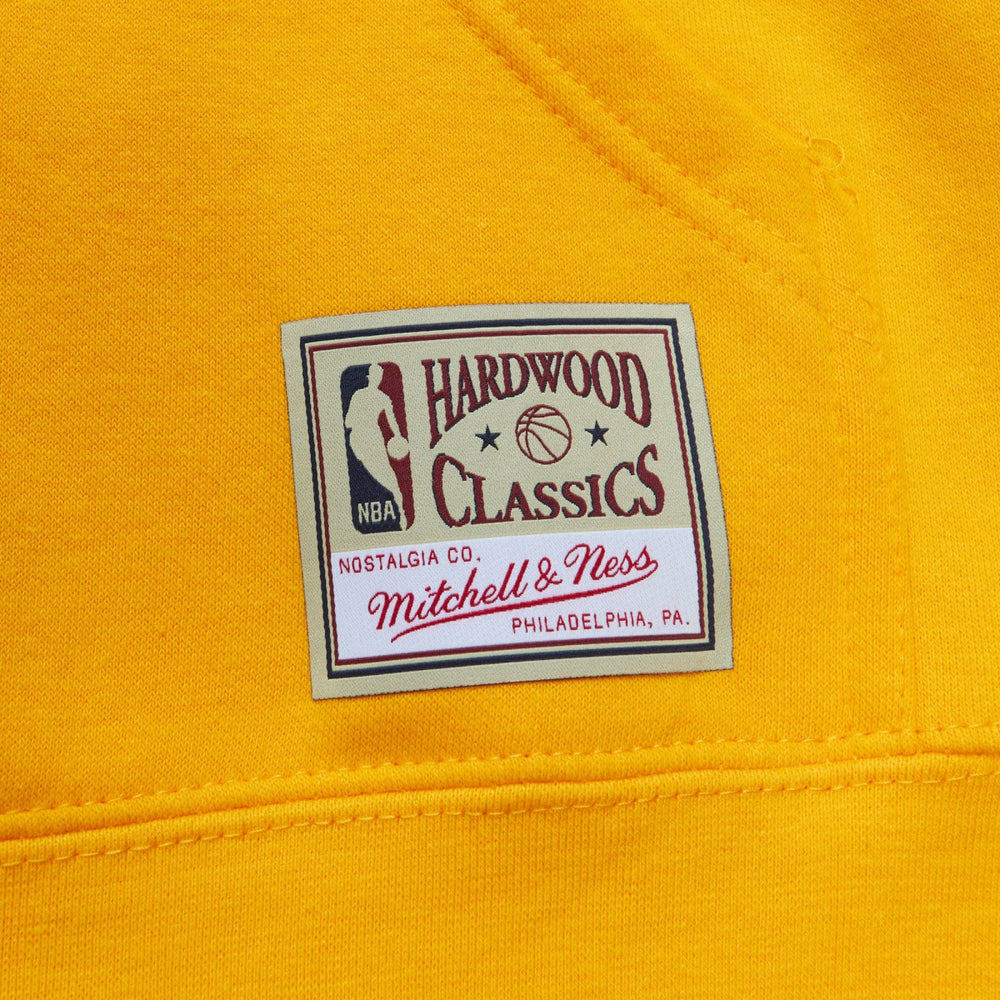 Los Angeles Lakers x Tats Cru Hardwood Classics Brick Pullover Hoodie Gold - Mitchell & Ness outlet