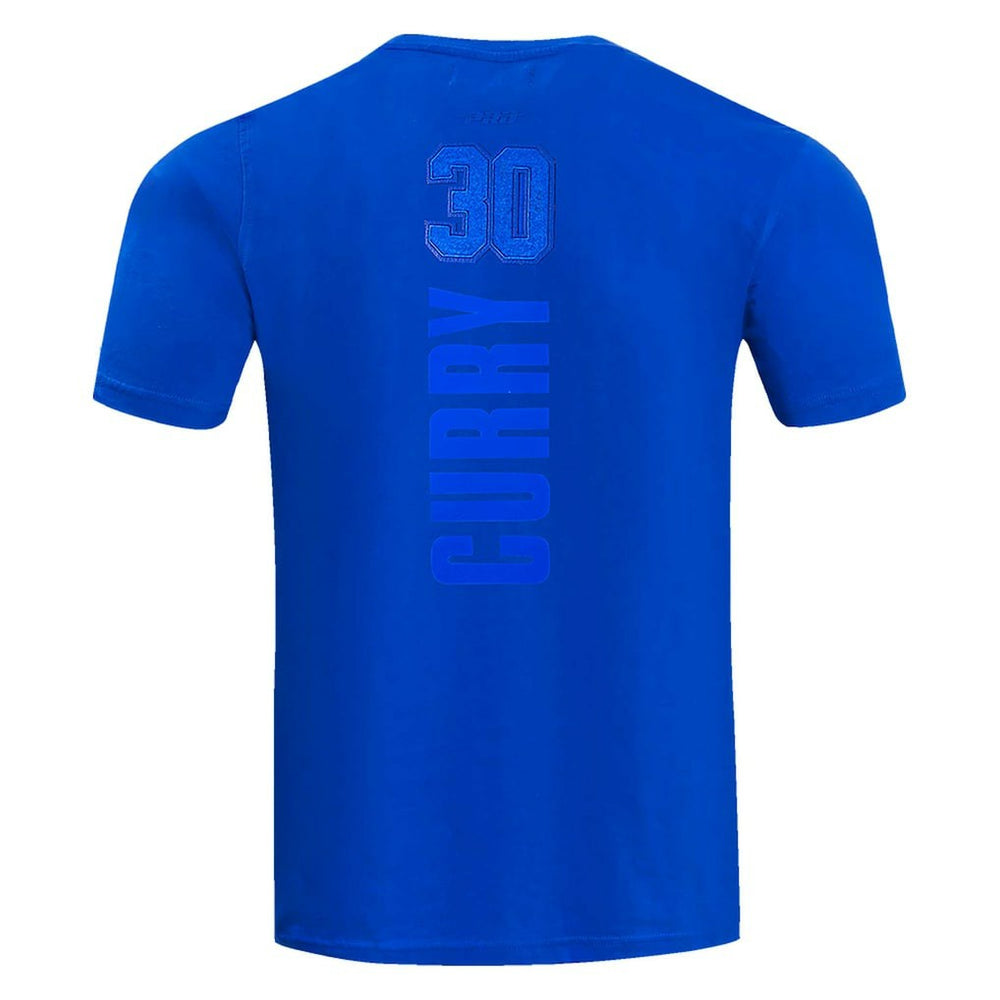 Stephen Curry Golden State Warriors Pro Standard Triple Tonal Player T-Shirt Royal