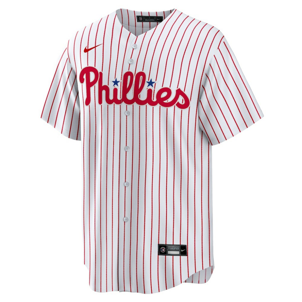 Aaron Nola Philadelphia Phillies Nike Home Replica Player Jersey - White Jerseys
