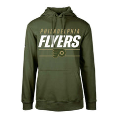 Philadelphia Flyers Levelwear Youth Podium Fleece Pullover Hoodie - Olive | US 200791944