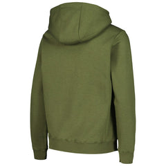 St. Louis Blues Levelwear Youth Podium Fleece Pullover Hoodie - Olive | US 200791946