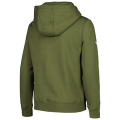 Colorado Avalanche Levelwear Youth Podium Fleece Pullover Hoodie - Olive | US 200791947