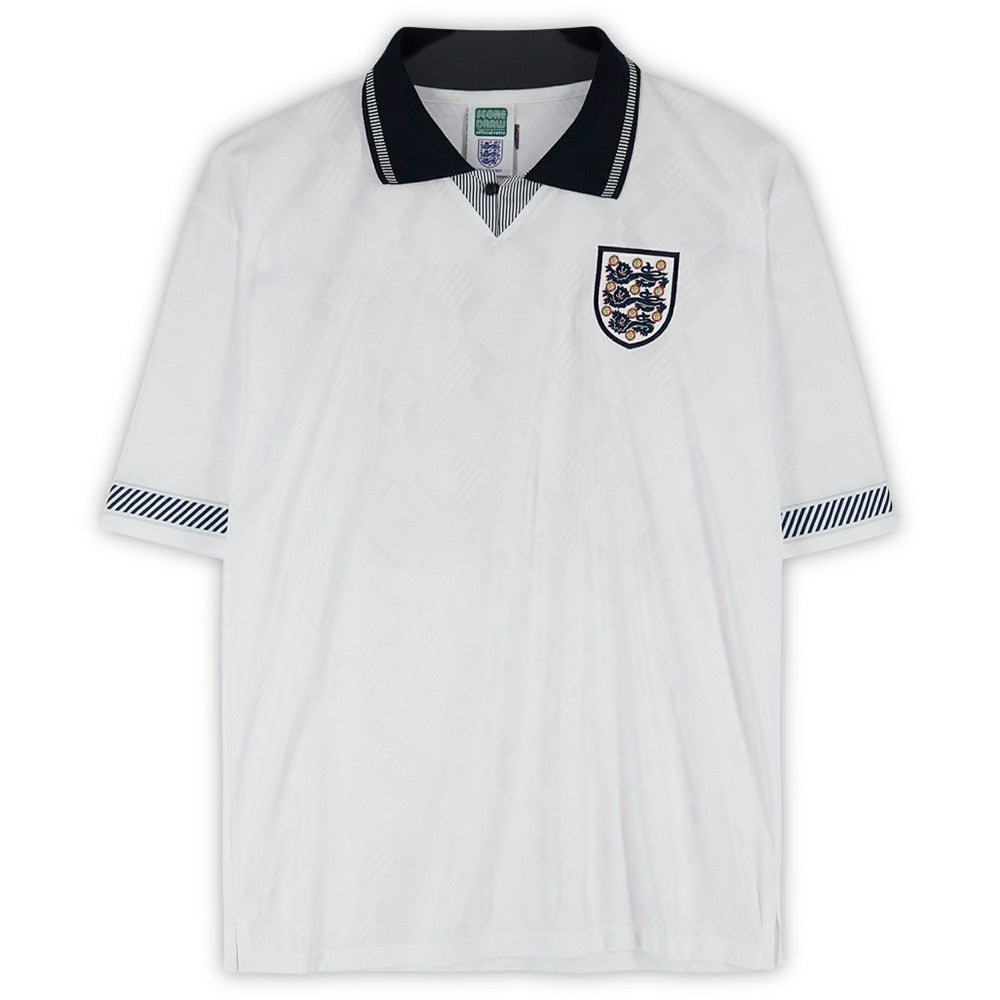 Paul Gascoigne England National Team Autographed 1990 Home Jersey - Fanatics discount