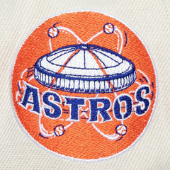 Houston Astros Mitchell & Ness Cooperstown Collection Speed Zone Snapback Hat - Cream Hats