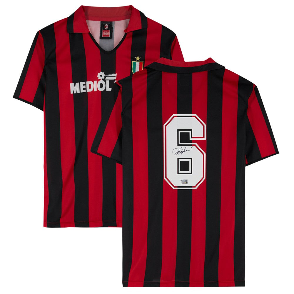 Franco Baresi AC Milan Autographed 1988 Home Jersey - Fanatics sale