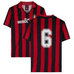 Franco Baresi AC Milan Autographed 1988 Home Jersey - Fanatics sale