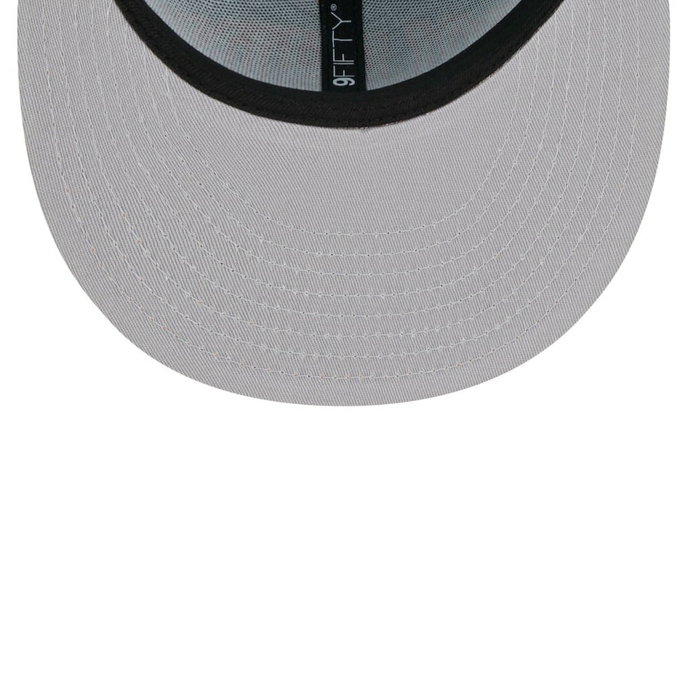 Miami Dolphins New Era Team Establish 9FIFTY Snapback Hat - Aqua/Orange Hats