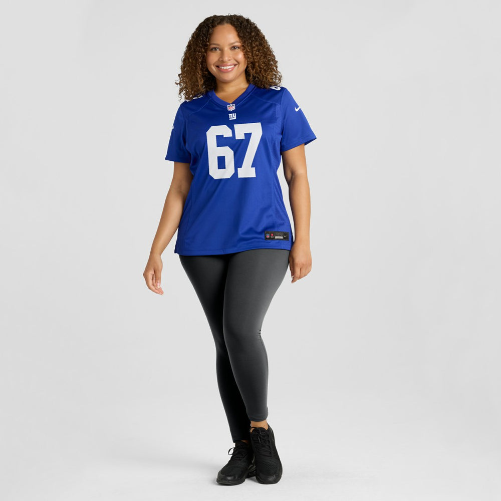 Justin Pugh New York Giants Women's Game Jersey - Royal Jerseys