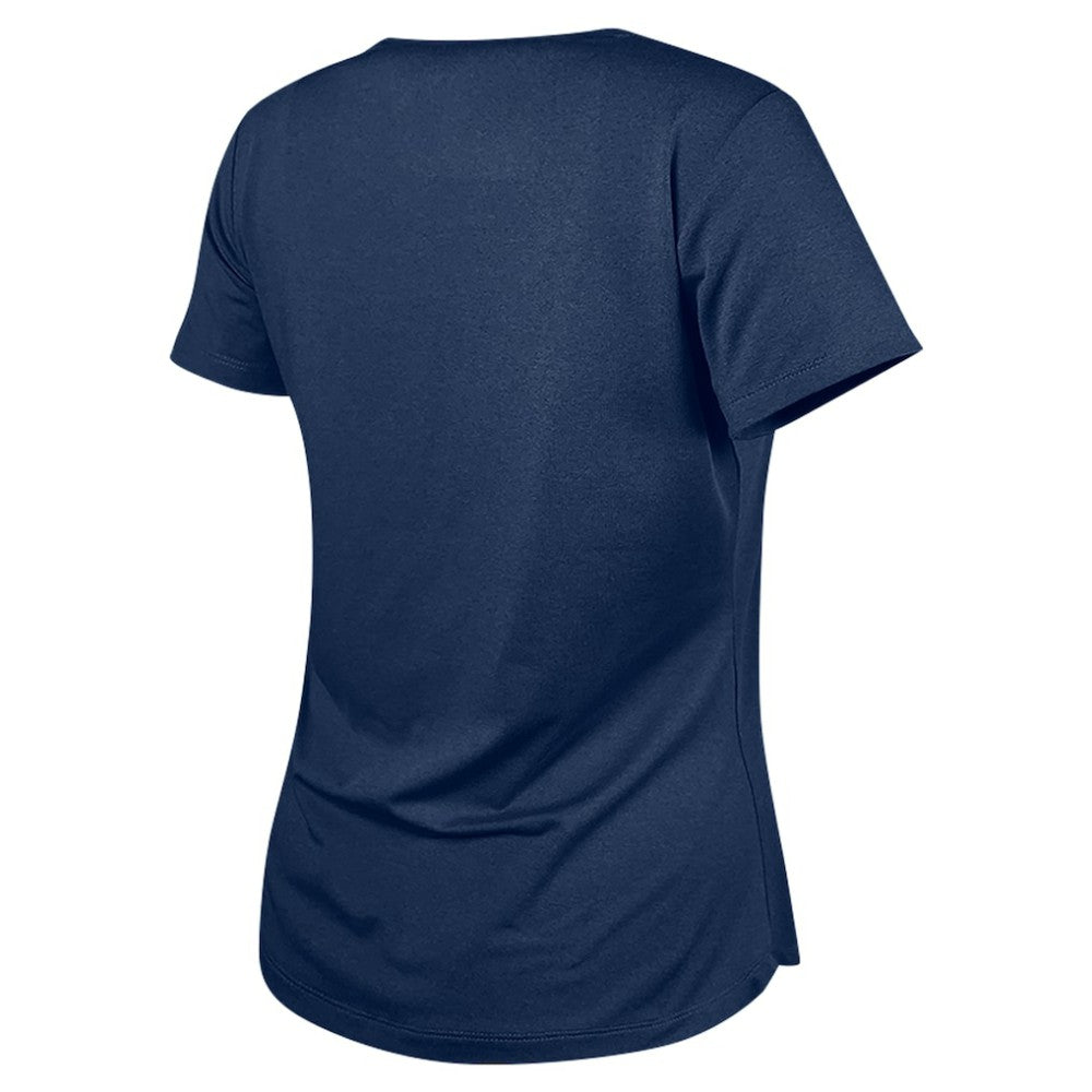 Chicago Cubs New Era Women's Americana T-Shirt - Navy T-shirts