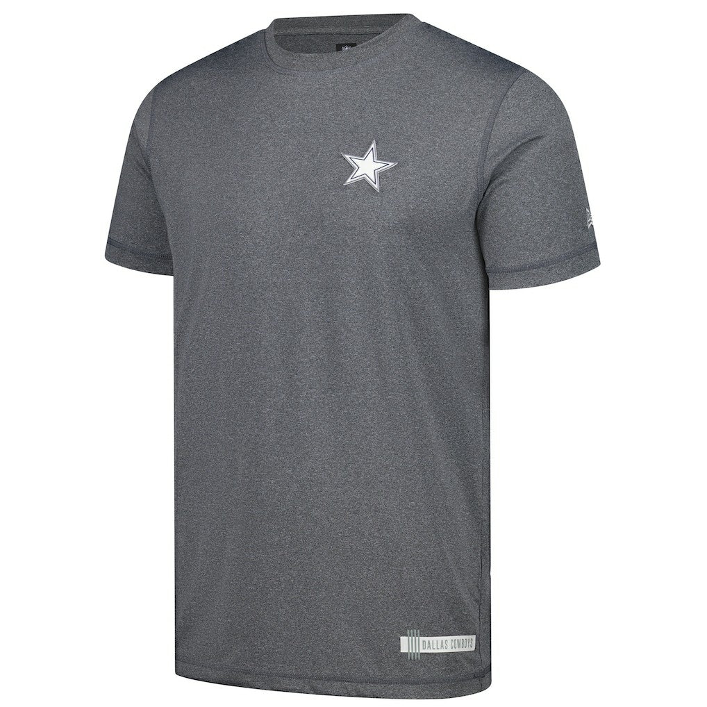 Dallas Cowboys New Era 2024 NFL Training Camp T-Shirt - Heather Gray T-shirts