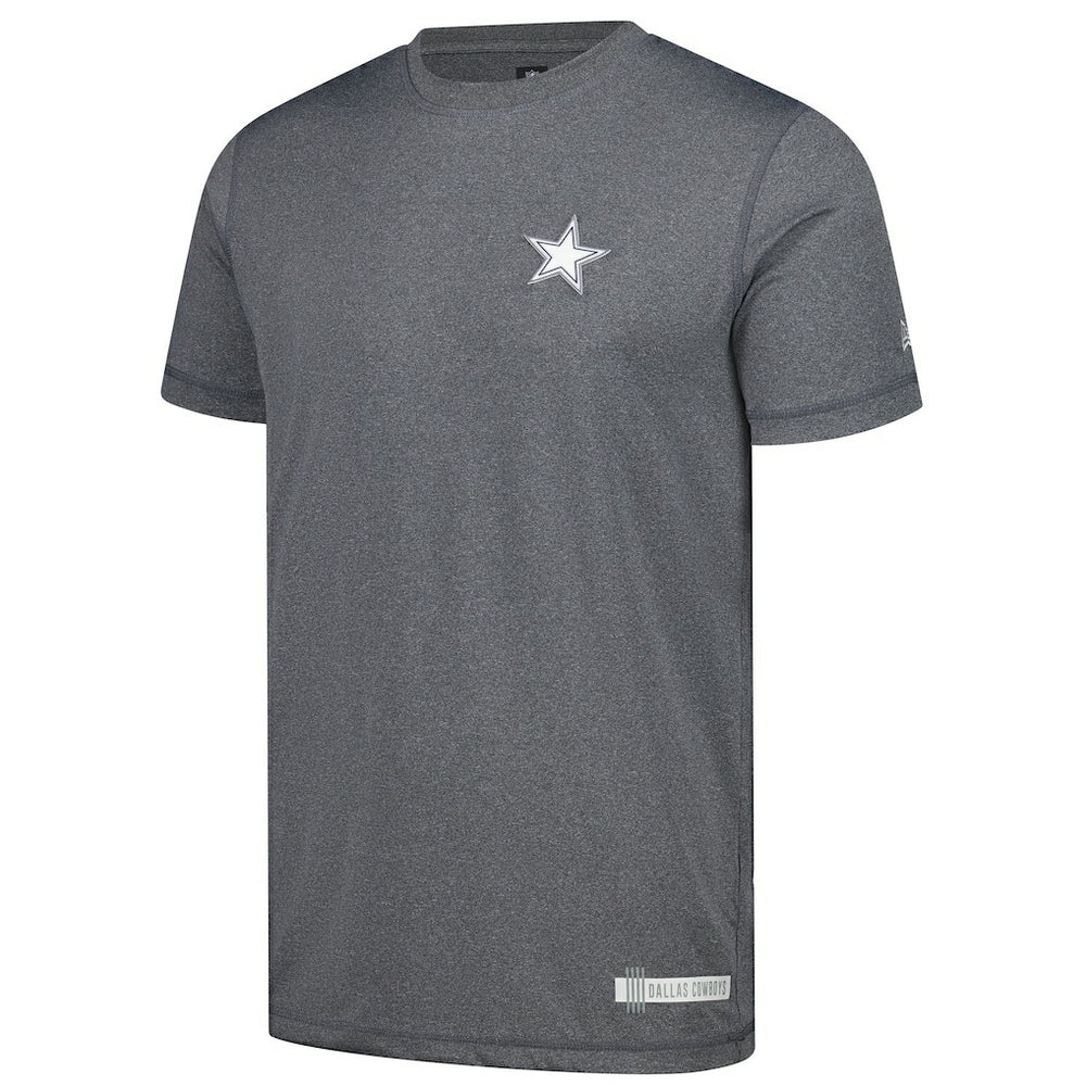 Dallas Cowboys New Era 2024 NFL Training Camp T-Shirt - Heather Gray T-shirts