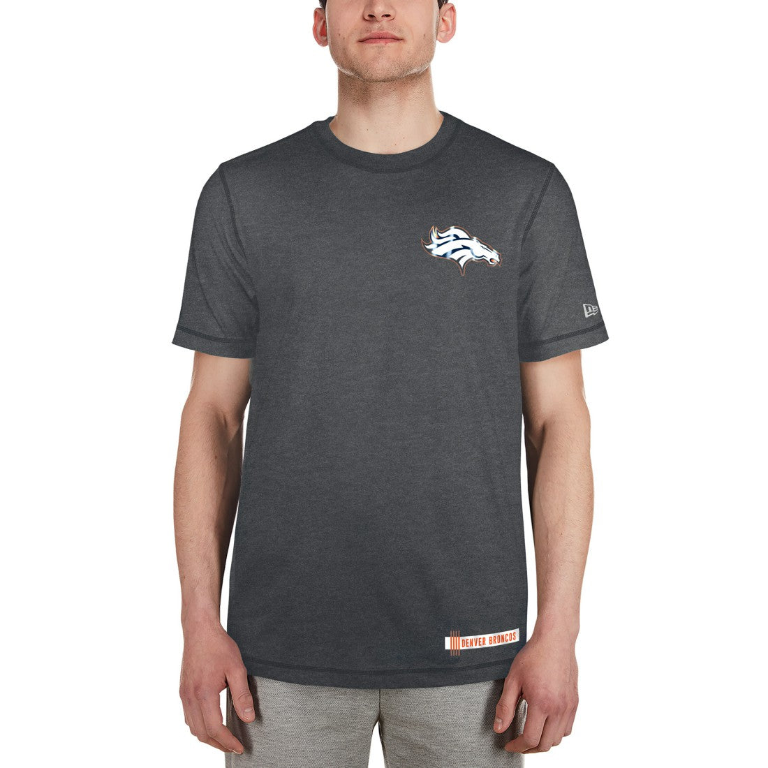 Denver Broncos New Era 2024 NFL Training Camp T-Shirt - Heather Navy T-shirts