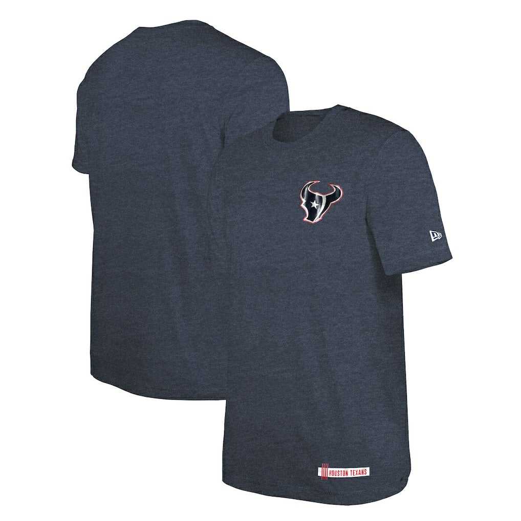 Houston Texans New Era 2024 NFL Training Camp T-Shirt - Heather Navy T-shirts
