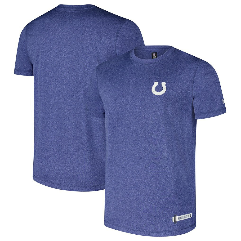 Indianapolis Colts New Era 2024 NFL Training Camp T-Shirt - Heather Royal T-shirts