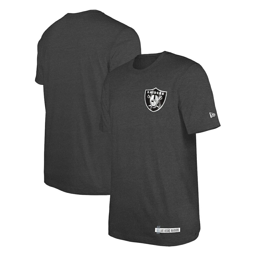 Las Vegas Raiders New Era 2024 NFL Training Camp T-Shirt - Heather Black T-shirts
