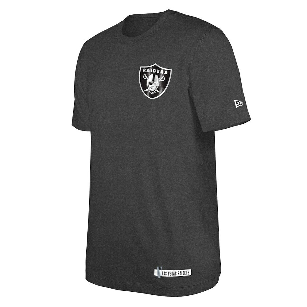 Las Vegas Raiders New Era 2024 NFL Training Camp T-Shirt - Heather Black T-shirts