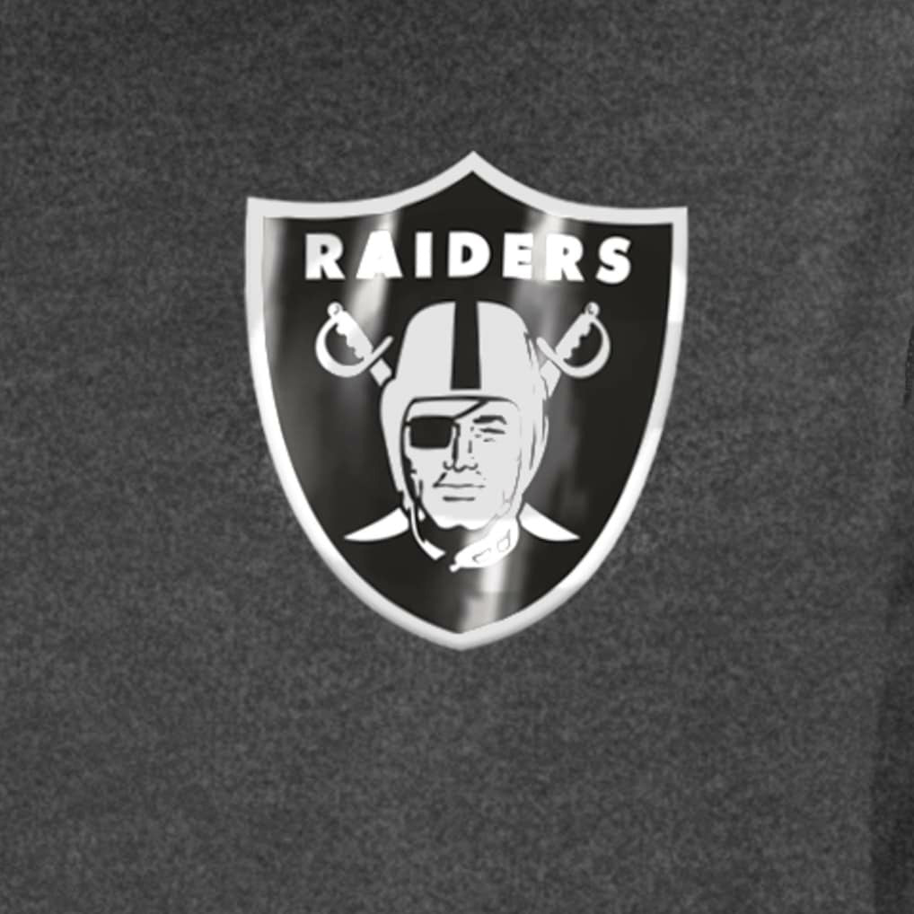 Las Vegas Raiders New Era 2024 NFL Training Camp T-Shirt - Heather Black T-shirts
