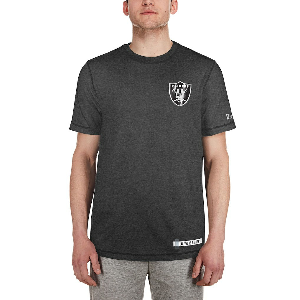 Las Vegas Raiders New Era 2024 NFL Training Camp T-Shirt - Heather Black T-shirts
