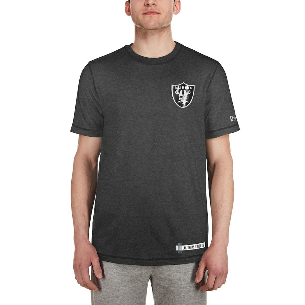 Las Vegas Raiders New Era 2024 NFL Training Camp T-Shirt - Heather Black T-shirts
