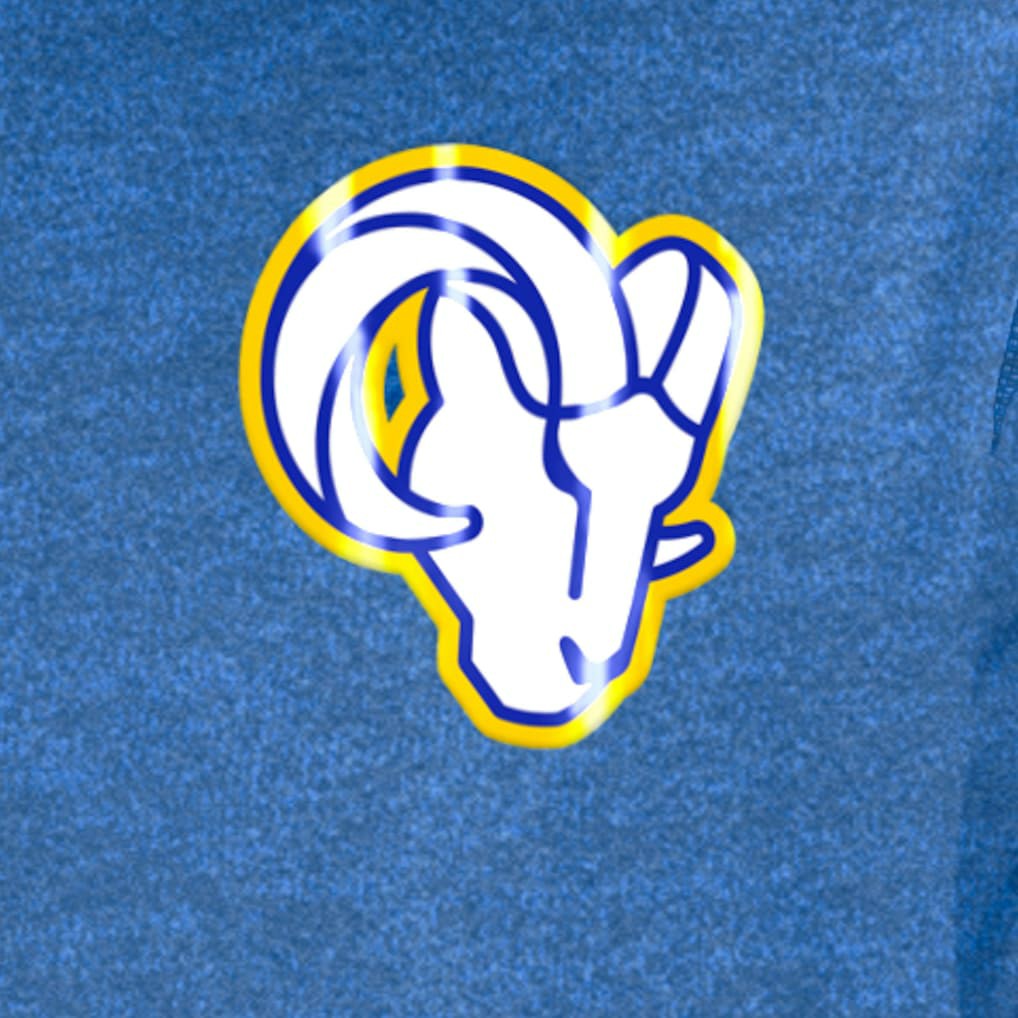 Los Angeles Rams New Era 2024 NFL Training Camp T-Shirt - Heather Royal T-shirts