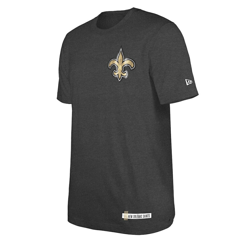 New Orleans Saints New Era 2024 NFL Training Camp T-Shirt - Heather Black T-shirts