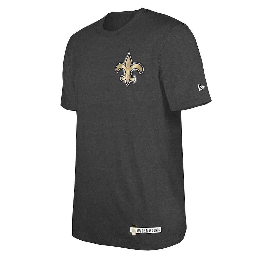 New Orleans Saints New Era 2024 NFL Training Camp T-Shirt - Heather Black T-shirts