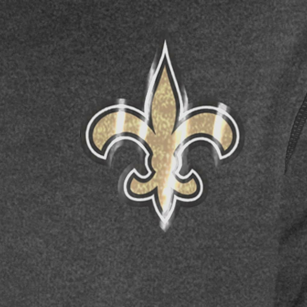 New Orleans Saints New Era 2024 NFL Training Camp T-Shirt - Heather Black T-shirts