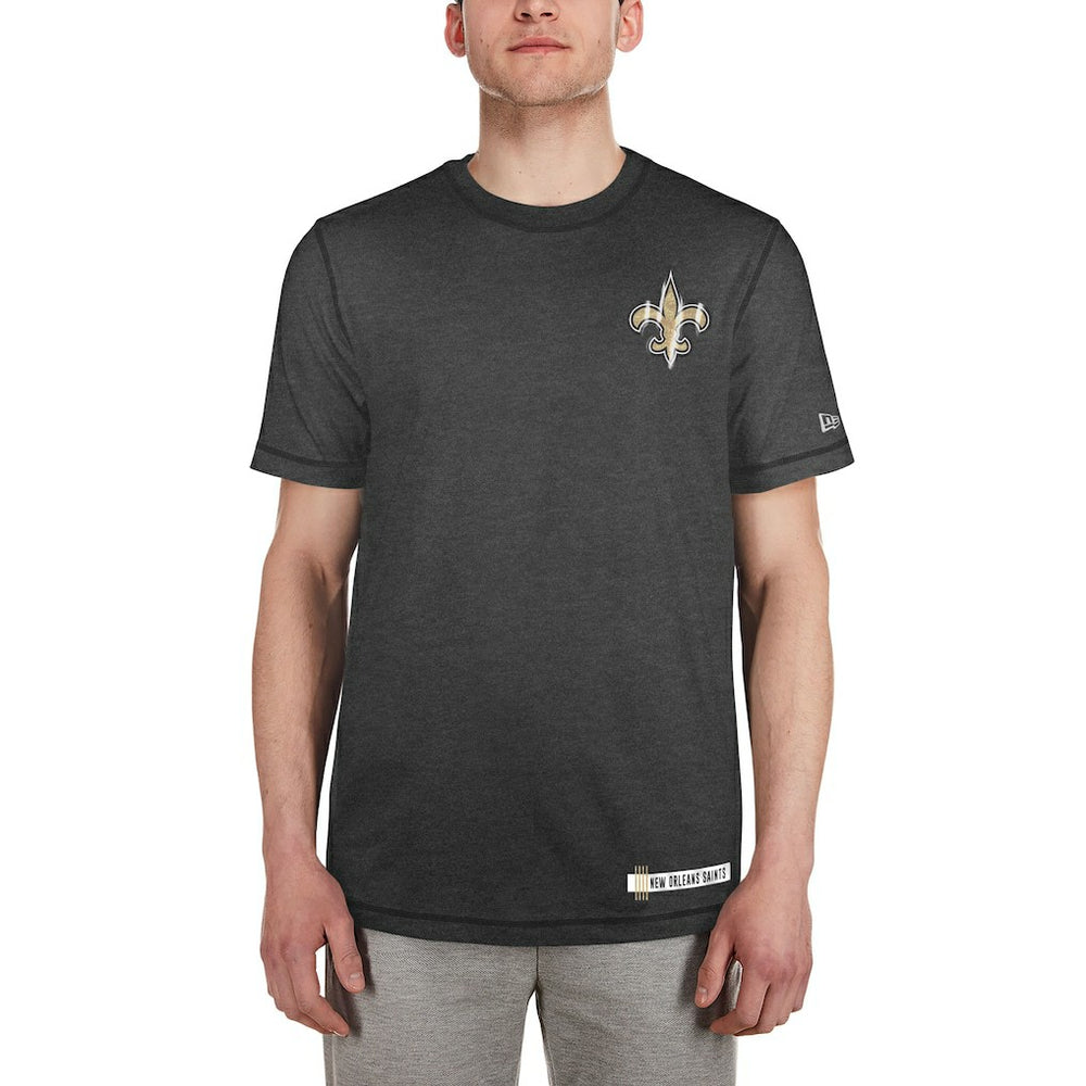 New Orleans Saints New Era 2024 NFL Training Camp T-Shirt - Heather Black T-shirts