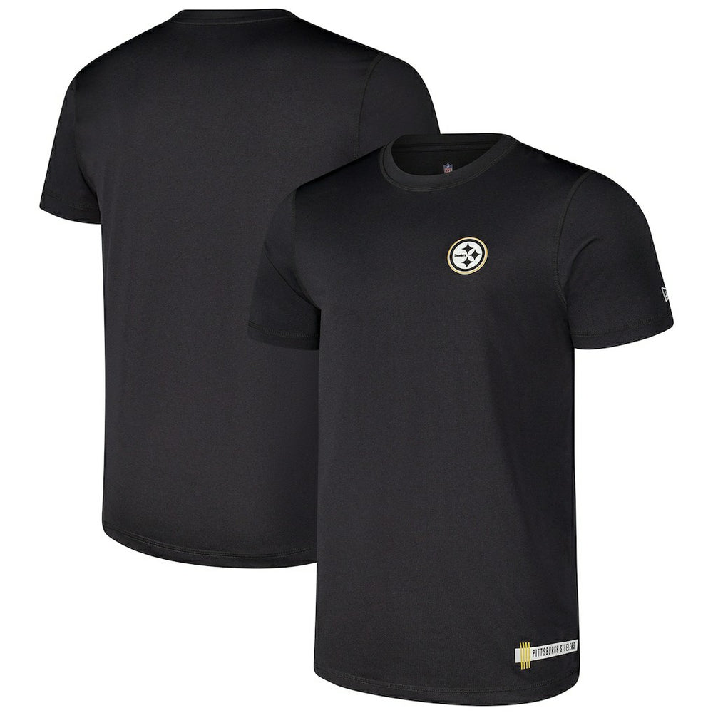 Pittsburgh Steelers New Era 2024 NFL Training Camp T-Shirt - Heather Black T-shirts